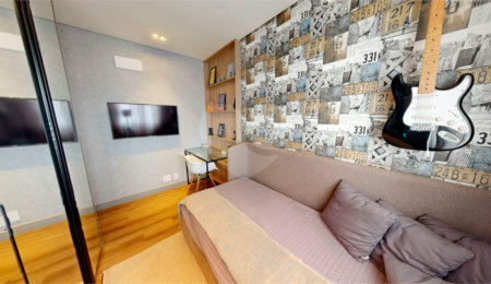 Apartamento à venda com 4 quartos, sendo 3 suítes,  no Centro, Diadema, SP