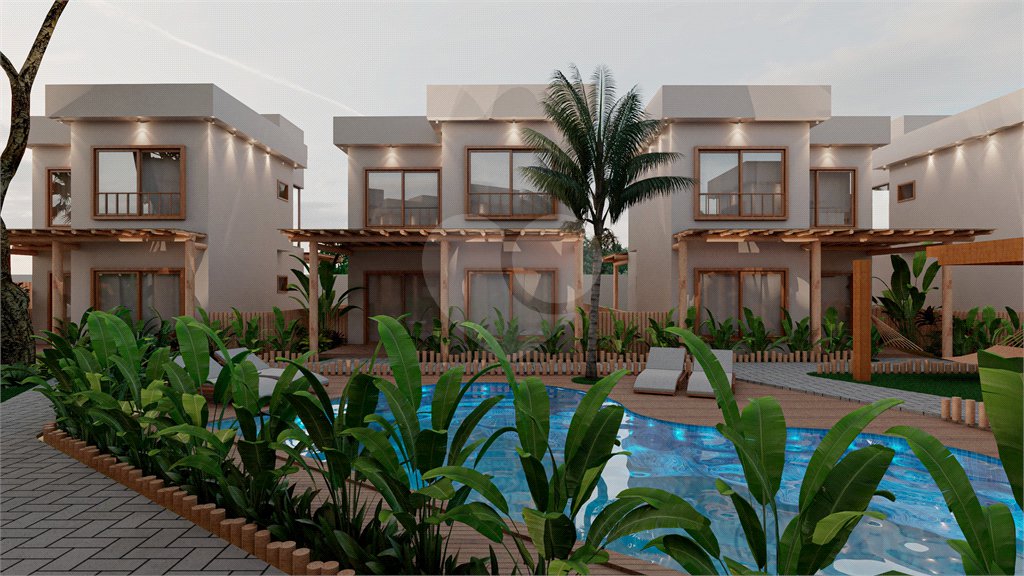 Casa à venda com 1 quarto, sendo 2 suítes, no condomínio Residencial Portal Canoê, Porto Seguro - BA