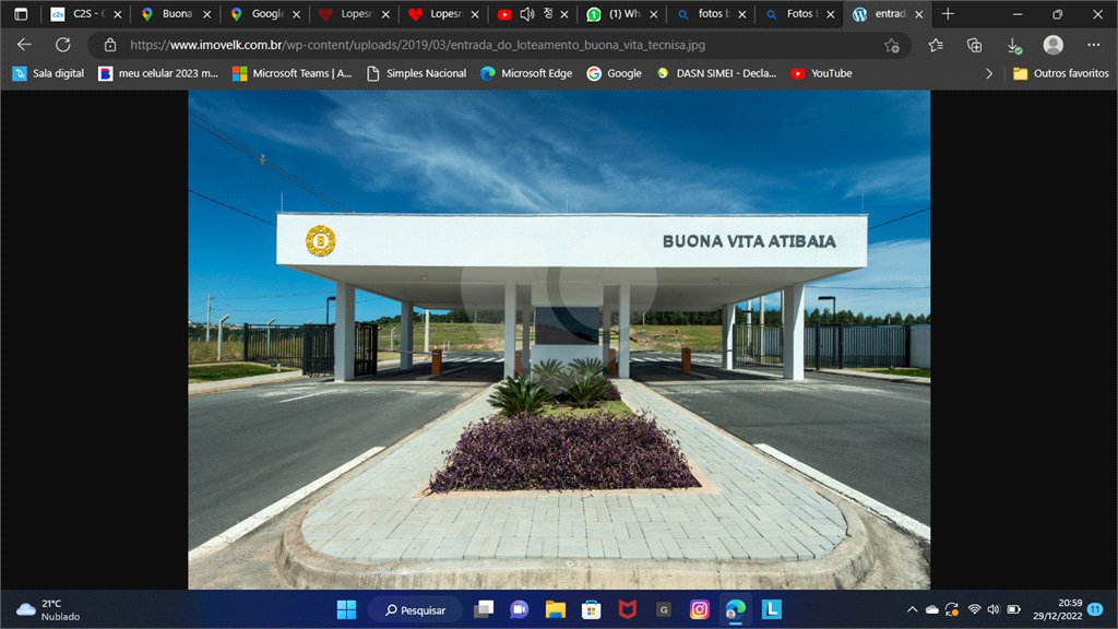 Terreno à venda no condomínio Buona Vita Atibaia I, Atibaia - SP