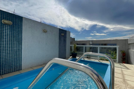 Cobertura com 4 dormitórios, 255 m² - venda por R$ 1.800.000,00 ou aluguel por R$ 16.000,00/mês - Embaré - Santos/SP