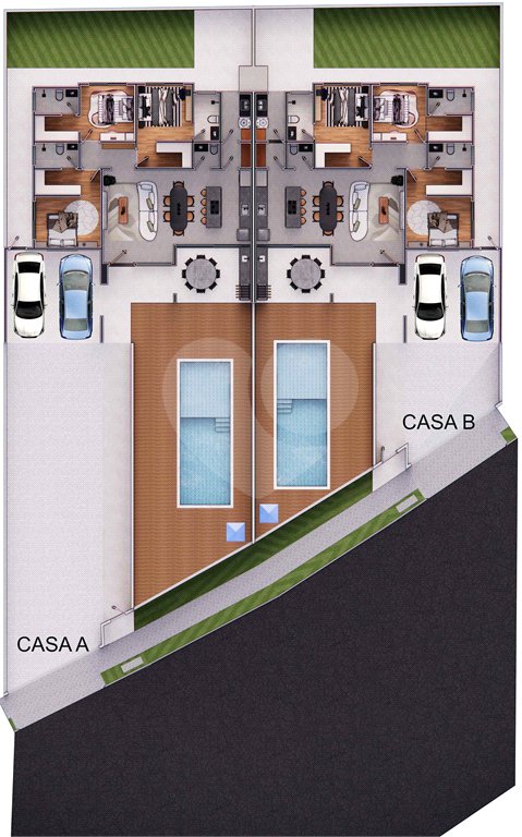 Casa Térrea à venda com 3 suítes em Jardim dos Pinheiros, Atibaia, SP
