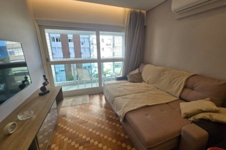 Apartamento com 1 dormitório à venda, 60 m² por R$ 599.000,00 - Boqueirão - Santos/SP