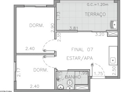 Apartamento à venda com 2 quartos em Vila Sônia, São Paulo, SP
