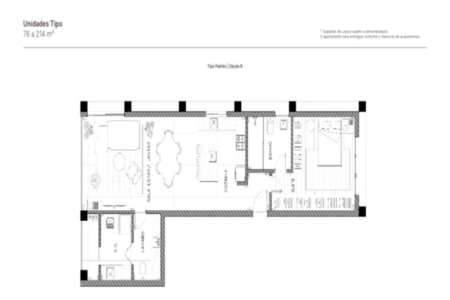 Apartamento à venda com 1 suíte em Jardim das Bandeiras, São Paulo, SP