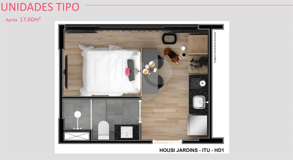 Studio à venda com 1 quarto em Jardim Paulista, São Paulo, SP