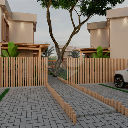 Casa à venda com 1 quarto, sendo 2 suítes, no condomínio Residencial Portal Canoê, Porto Seguro - BA
