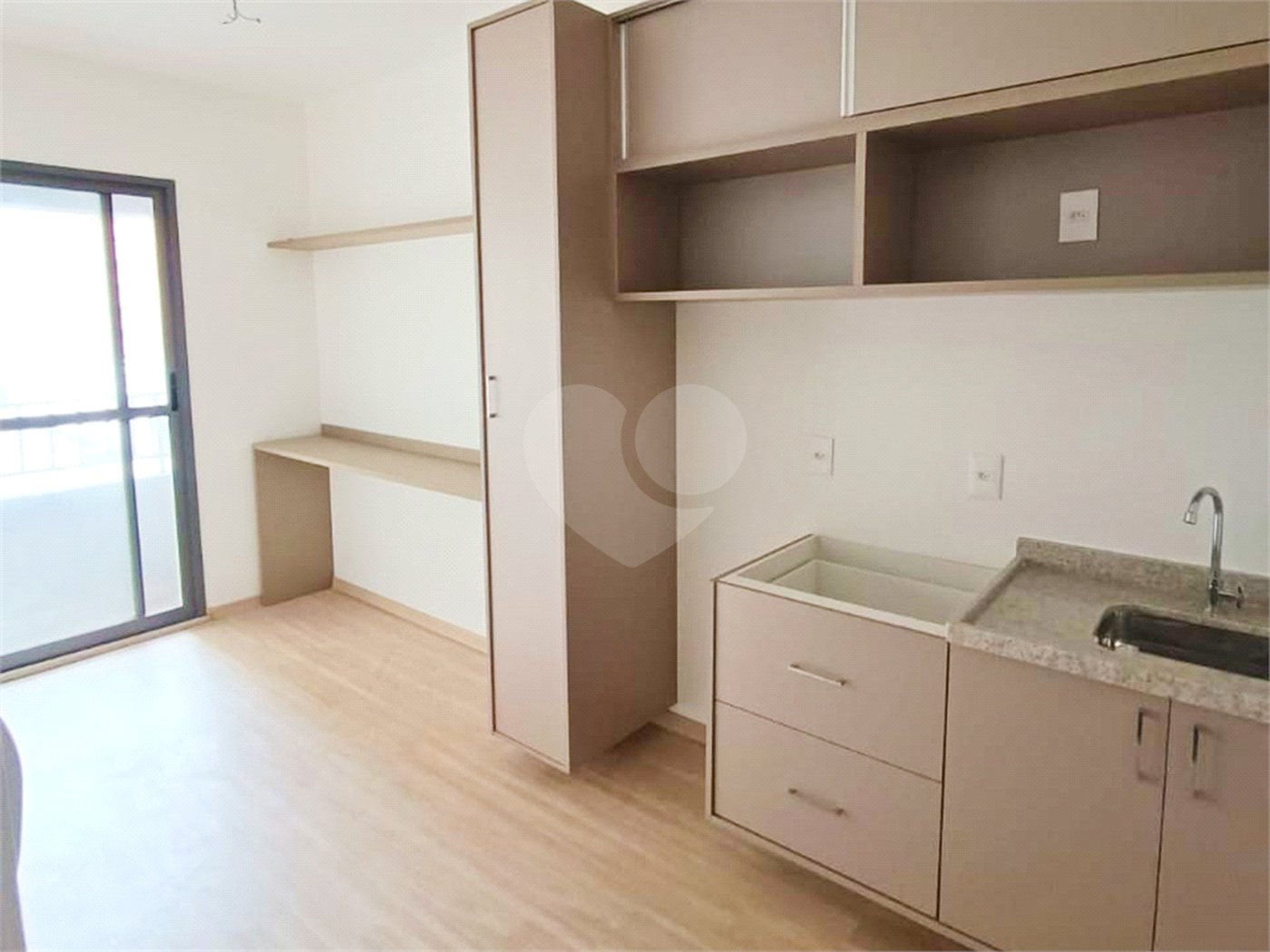 Apartamento à venda com 1 quarto em Brooklin Paulista, São Paulo, SP