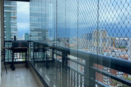 Apartamento com 3 dormitórios para alugar, 198 m² por R$ 16.000,02/mês - Gonzaga - Santos/SP