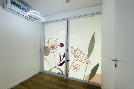 Consultório de 61 m² com 5 ambientes e Varanda no Domo Business!