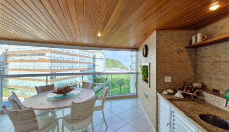 Apartamento à venda ou para alugar com 3 suítes em Riviera de São Lourenço, Bertioga, SP
