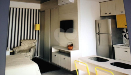 Apartamento para alugar com 1 quarto em Vila Olímpia, São Paulo, SP