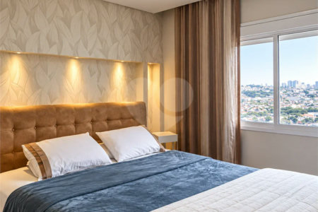 Apartamento mobiliado de 106 m² no Centro de São Bernardo, com 3 dormitórios, suíte, 3 vagas, vista livre e condomínio com lazer completo.