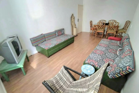 Apartamento com 1 dormitório à venda, 55 m² por R$ 420.000,00 - Pompéia - Santos/SP