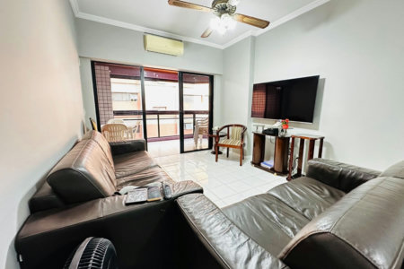Apartamento com 3 dormitórios à venda, 125 m² por R$ 915.000,00 - Aparecida - Santos/SP