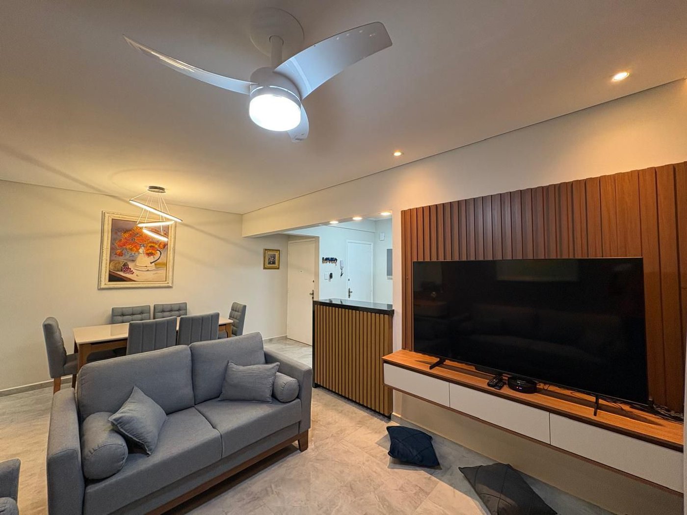 Apartamento com 2 dormitórios à venda, 96 m² por R$ 1.065.000,00 - Aparecida - Santos/SP