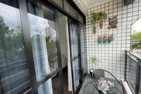 Excelente Apartamento com 3 dormitórios à venda, 100 m² por R$ 610.000 - Campo Grande - Santos/SP