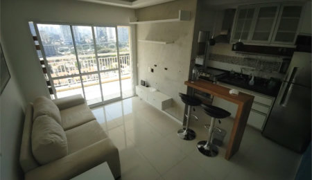 Apartamento à venda com 1 suíte em Vila Cordeiro, São Paulo, SP