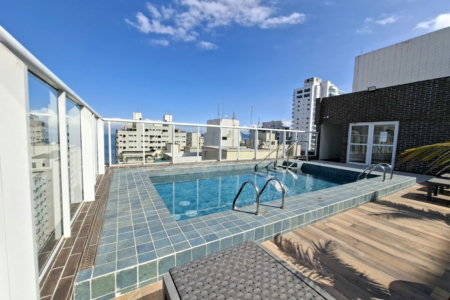 Apartamento com 2 dormitórios à venda, 82 m² por R$ 1.150.000,00 - Aparecida - Santos/SP