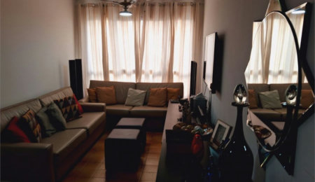 Apartamento com 3 dormitórios à venda, 100 m² por R$ 460.000,00 - Jardim Las Palmas - Guarujá/SP