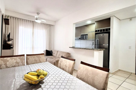 Apartamento à venda com 2 quartos, sendo 1 suíte,  em Residencial e Comercial Palmares, Ribeirão Preto, SP