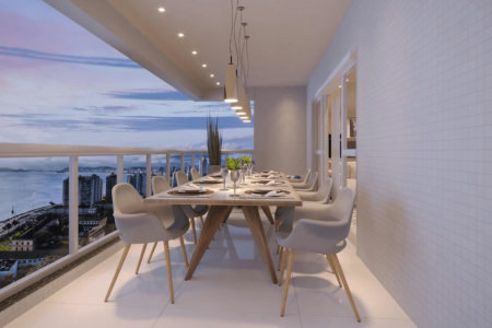 Apartamento com 3 dormitórios à venda, 218 m² por R$ 3.932.900,00 - Ponta da Praia - Santos/SP