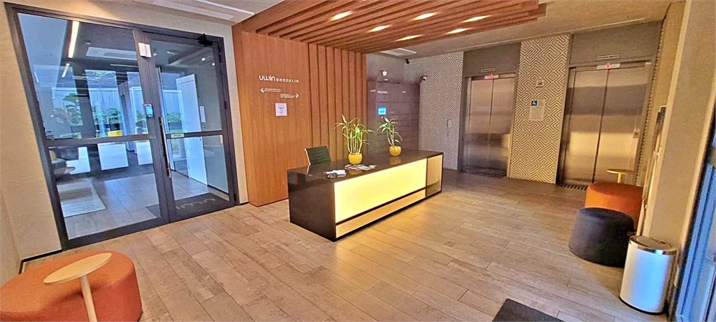 Apartamento à venda com 1 quarto em Brooklin Paulista, São Paulo, SP