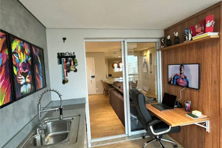 Apartamento à venda com 2 quartos, sendo 1 suíte, em Parque Reboucas, São Paulo, SP