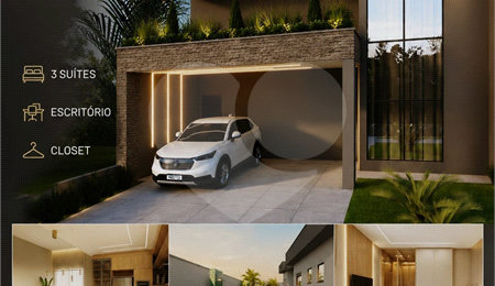 Casa à venda com 3 suítes no condomínio Residencial Evidencias Indaiatuba, Indaiatuba - SP