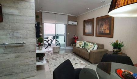 Apartamento com 2 dormitórios à venda, 108 m² por R$ 1.180.000,00 - Gonzaga - Santos/SP