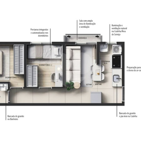 Apartamento à venda com 2 quartos em Lapa, São Paulo, SP