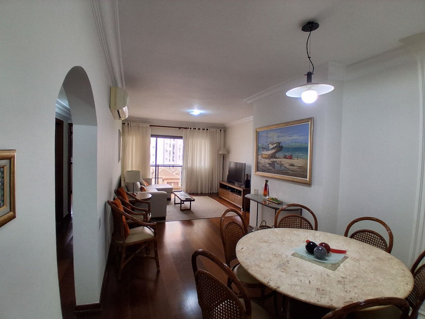 Apartamento com 3 dormitórios para alugar, 135 m² por R$ 6.500,00/mês - Pompéia - Santos/SP