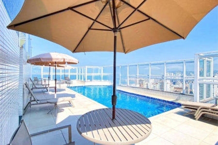 Apartamento com 1 dormitório à venda, 52 m² por R$ 715.000,00 - Embaré - Santos/SP