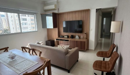 Apartamento com 3 dormitórios à venda, 82 m² por R$ 990.000,00 - José Menino - Santos/SP