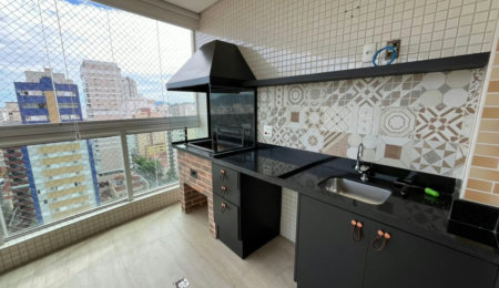 Apartamento com 3 dormitórios à venda, 124 m² por R$ 2.200.000,00 - Boqueirão - Santos/SP
