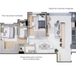 Apartamento à venda com 3 quartos, sendo 1 suíte, em Jardim São Carlos, Sorocaba, SP