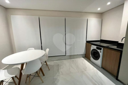 Studio à venda ou para alugar com 1 suíte em Vila Clementino, São Paulo, SP