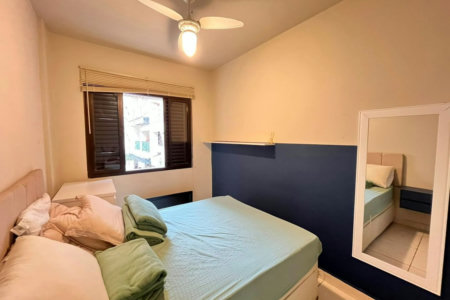 Apartamento com 2 dormitórios à venda, 54 m² por R$ 280.000,00 - Balneário Cidade Atlântica - Guarujá/SP