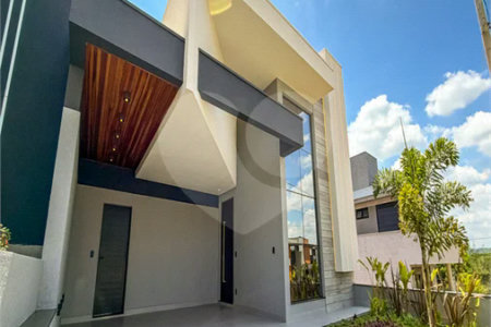 Casa Térrea Evidências - Indaiatuba/SP - R$ 1.950.000,00 - Área Total 307,33 m² - Área Construída 201,90 m² - TÉRREA - 03 suítes sendo a master com closet; Escritório; Lavabo; Cozinha com cooktop, forno, micro-ondas e coifa; Móveis planejados na hall de entrada, sala, escritório, cozinha, gourmet, s