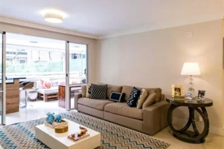 Apartamento à venda no Panamby 141m² 4 quartos, 2 vagas com varanda gourmet