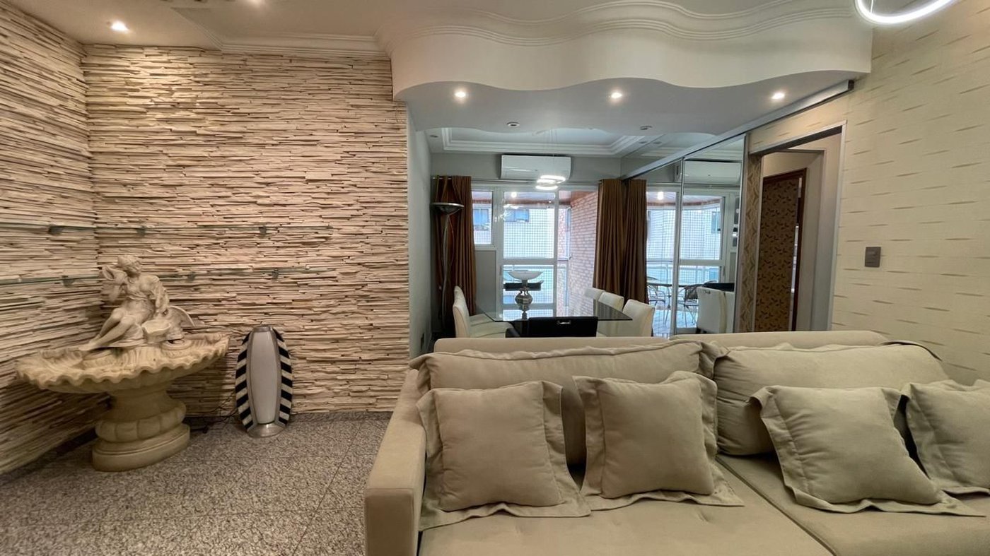 Apartamento com 3 dormitórios à venda, 118 m² por R$ 1.470.000,00 - Vila Rica - Santos/SP