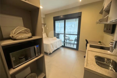 Studio para alugar com 1 suíte em Jardim das Acácias, São Paulo, SP