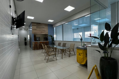 Apartamento com 3 dormitórios à venda, 129 m² por R$ 1.890.000,00 - Aparecida - Santos/SP
