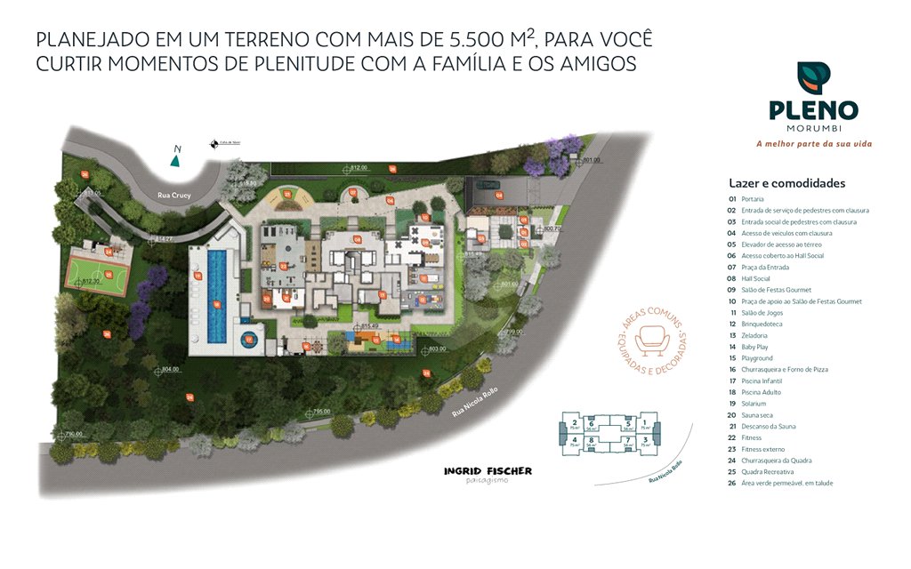 56m² - 2d/1s - Vaga determinada