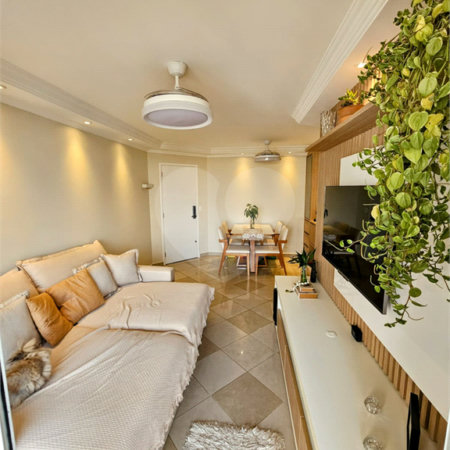 Apartamento à venda na Mooca com 73 m² com 3 dormitórios e 2 vagas. Aceita e estuda Permuta.