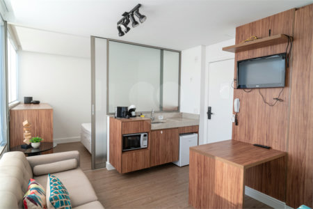 Apartamento à venda ou para alugar com 1 quarto em Vila Nova Conceição, São Paulo, SP