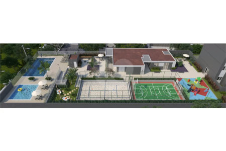 Lindo Apartamento de 44 m² à Venda no Condomínio Parque Olímpia – Indaiatuba/SP