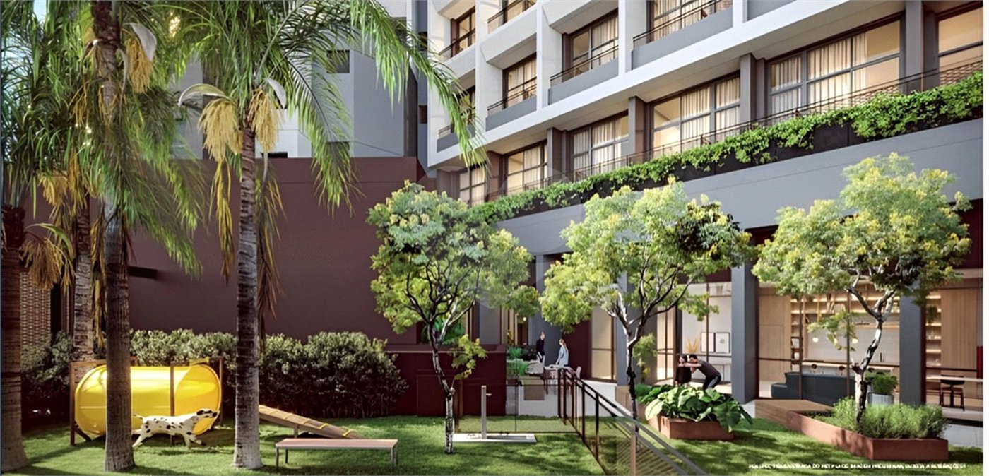 Art Vila Mariana com pé direito de 3,70m no 6o andar