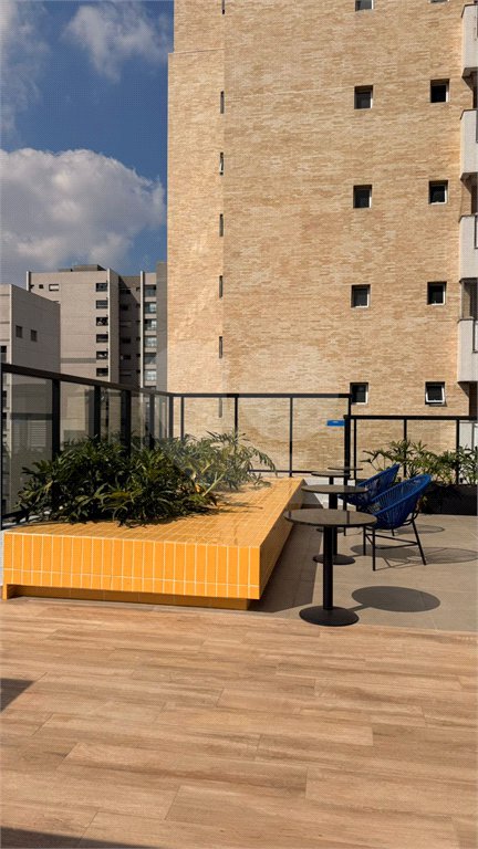 Studio residencial com 19m² na região da Vila Clementino em São Paulo - SP.