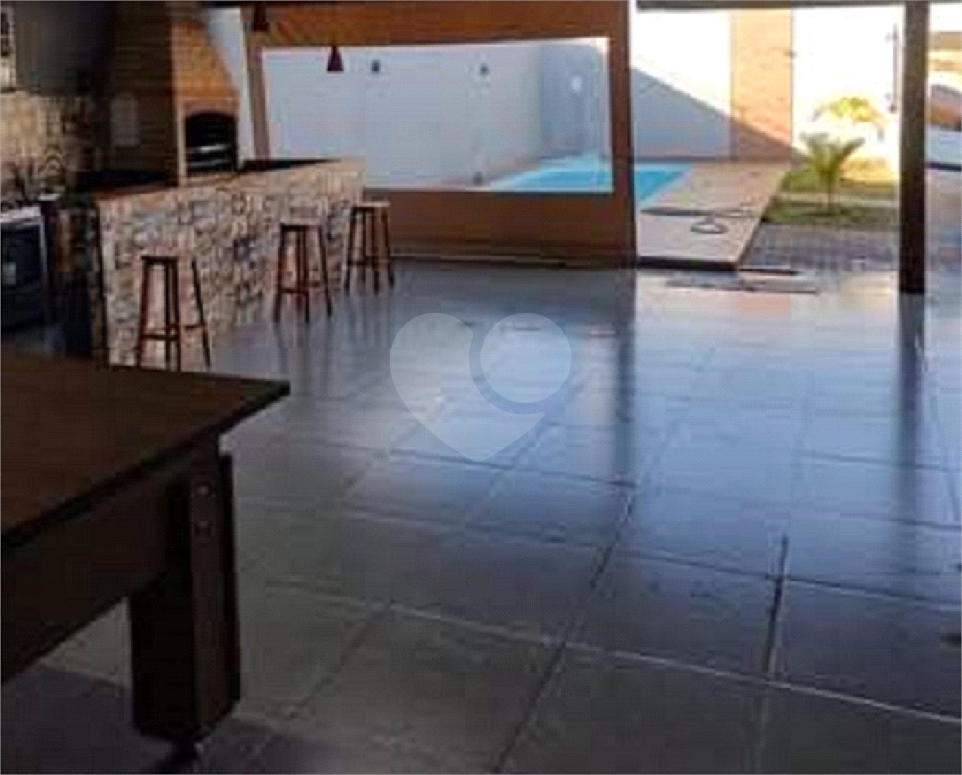 Área de lazer no residencial Arcoville