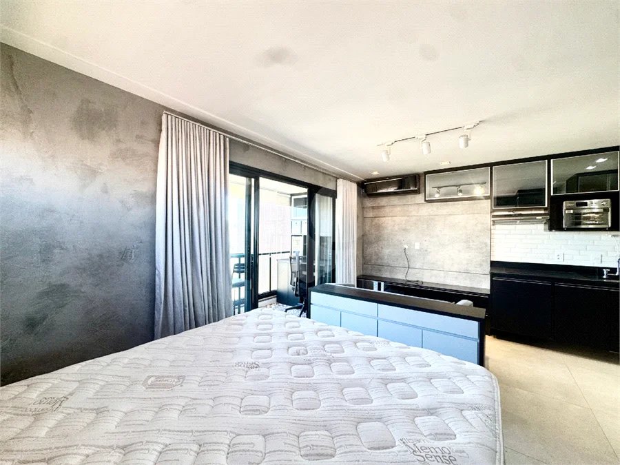 Último Andar | Estação Gabriele | 38 m² | Mobiliado | Campo Belo